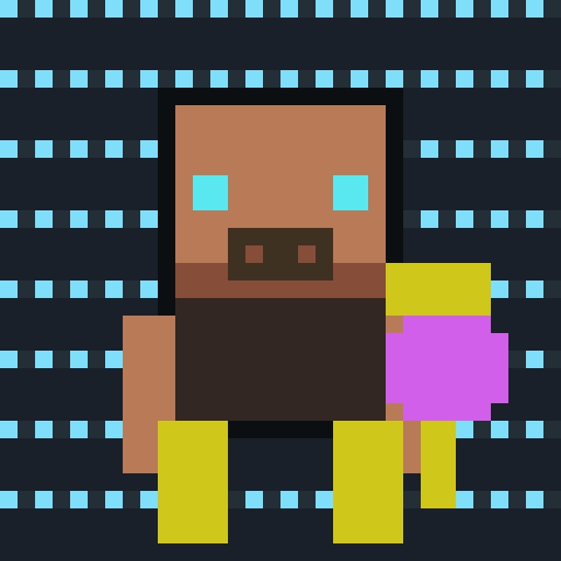 Minecraft Rh token #8644 — Piglin Brute